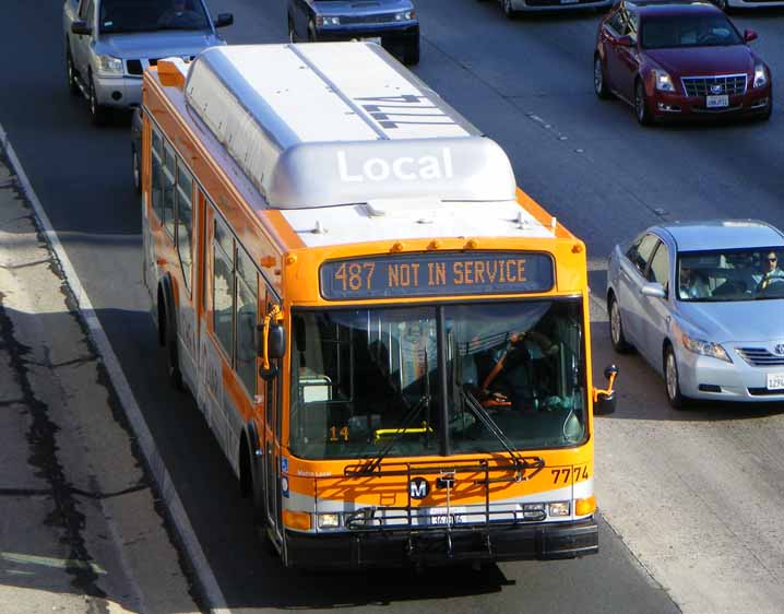 LA Metro Local NABI 40-LFW 7774